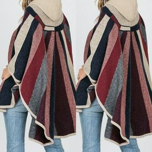 WOOL PONCHO